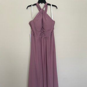 AZAZIE BRIDESMAID DRESS MAUVE